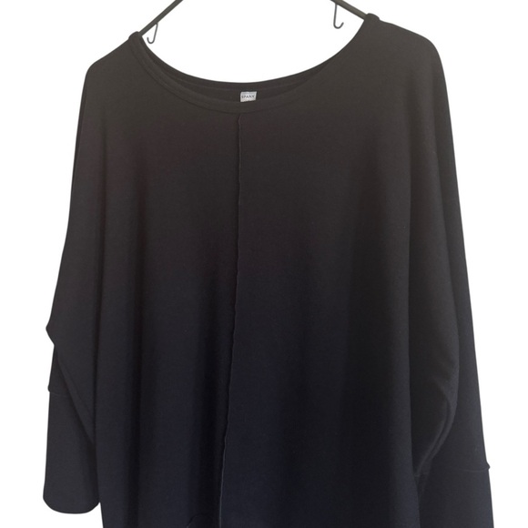 SPANX Dolman Sleeve Perfect Length Top, Black, Size L - Picture 4 of 9